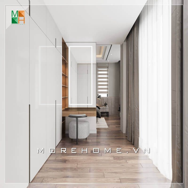 Mẫu thiết kế nội thất phòng ngủ đẹp và sang trọng cho biệt thự, nhà phố, chung cư phong cách hiện đại.