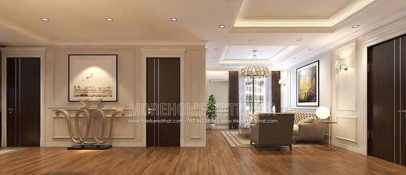 Gợi ý cửa thông phòng gỗ công nghiệp MH09