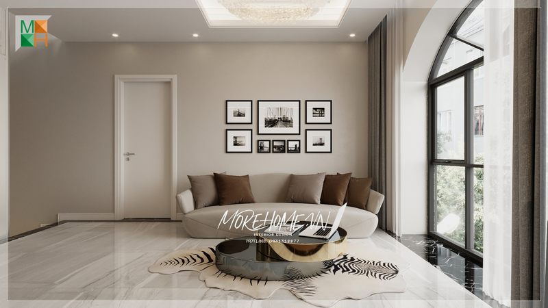 Cửa gỗ với kiểu dáng thiết kế hiện đại nhưng đơn giản và vô cùng tiện lợi mang đến sự an toàn và ấn tượng đến với không gian sống của gia đình.