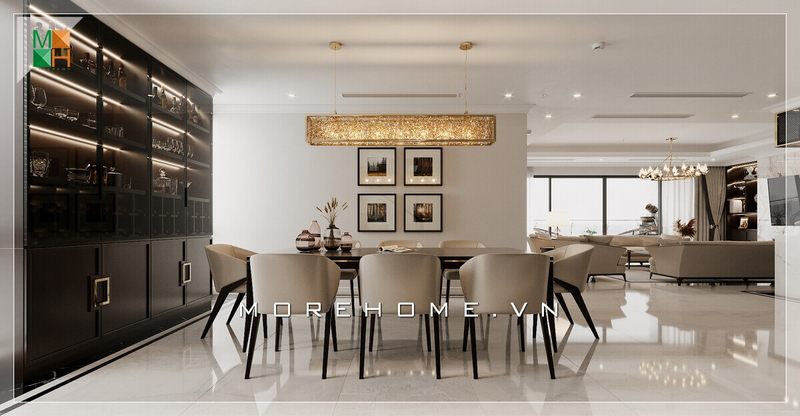 Không gian bức tường sẽ được biến đổi từ đơn điệu thành một cách độc đáo bằng cách sử dụng một mẫu tranh canvas đẹp.